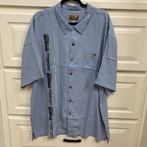 Tiki Classic men’s silk shirt 2XL